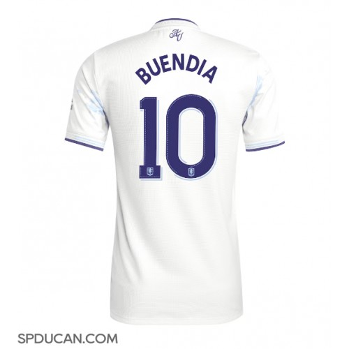 Zenski Nogometni Dres Aston Villa Emiliano Buendia #10 Rezervni 2025-26 Kratak Rukav